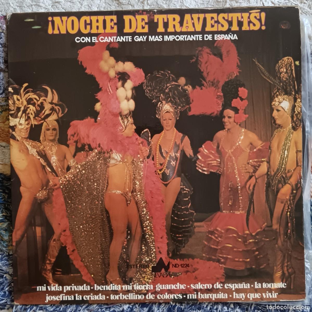Discos de vinilo: &iexcl;Noche de travestis! Paco Espa&ntilde;a. LP