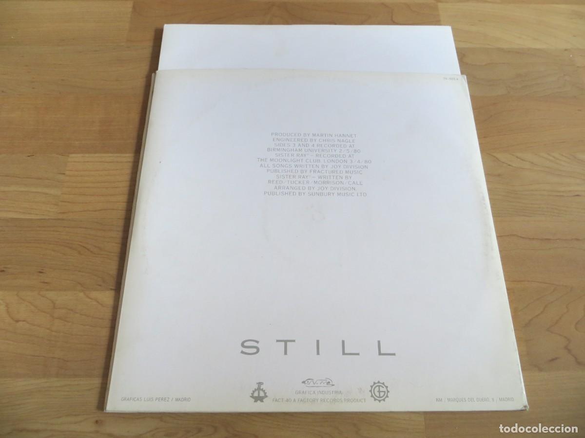 Discos de vinilo: LP JOY DIVISION. STILL. Doble Gatefold. Vinilo Original. Ed. Spain 1982 - Foto 3