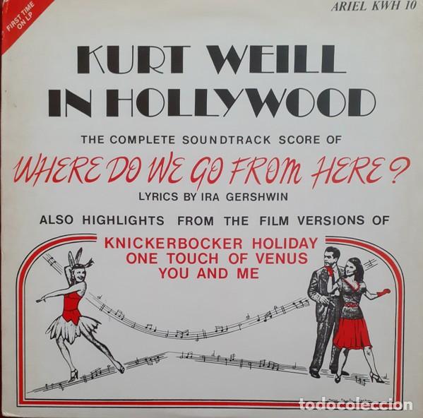 Discos de vinilo: Kurt Weill &ndash; Kurt Weill In Hollywood