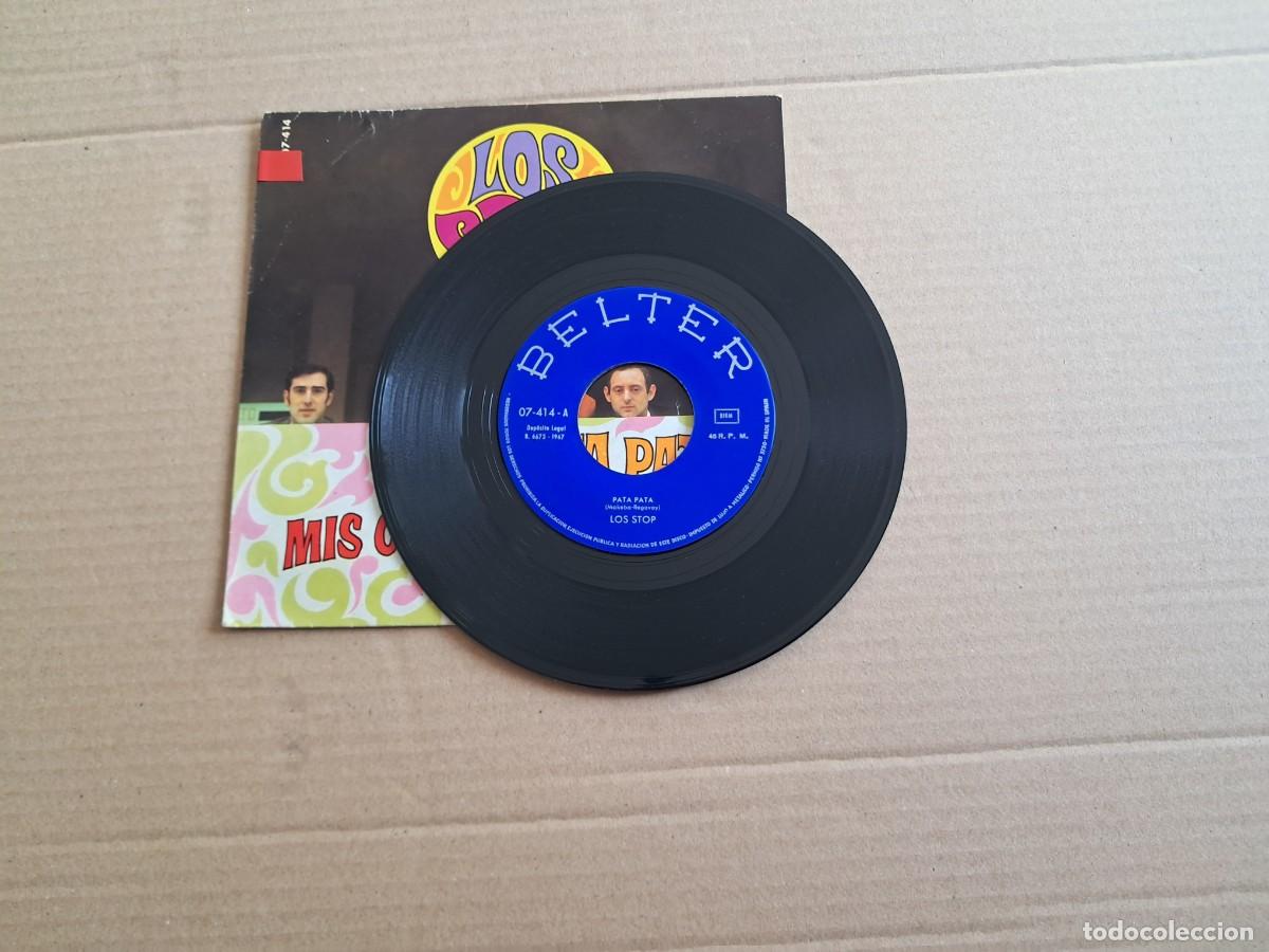 Discos de vinilo: LOS STOP - PATA PATA SINGLE 1967 - Foto 2