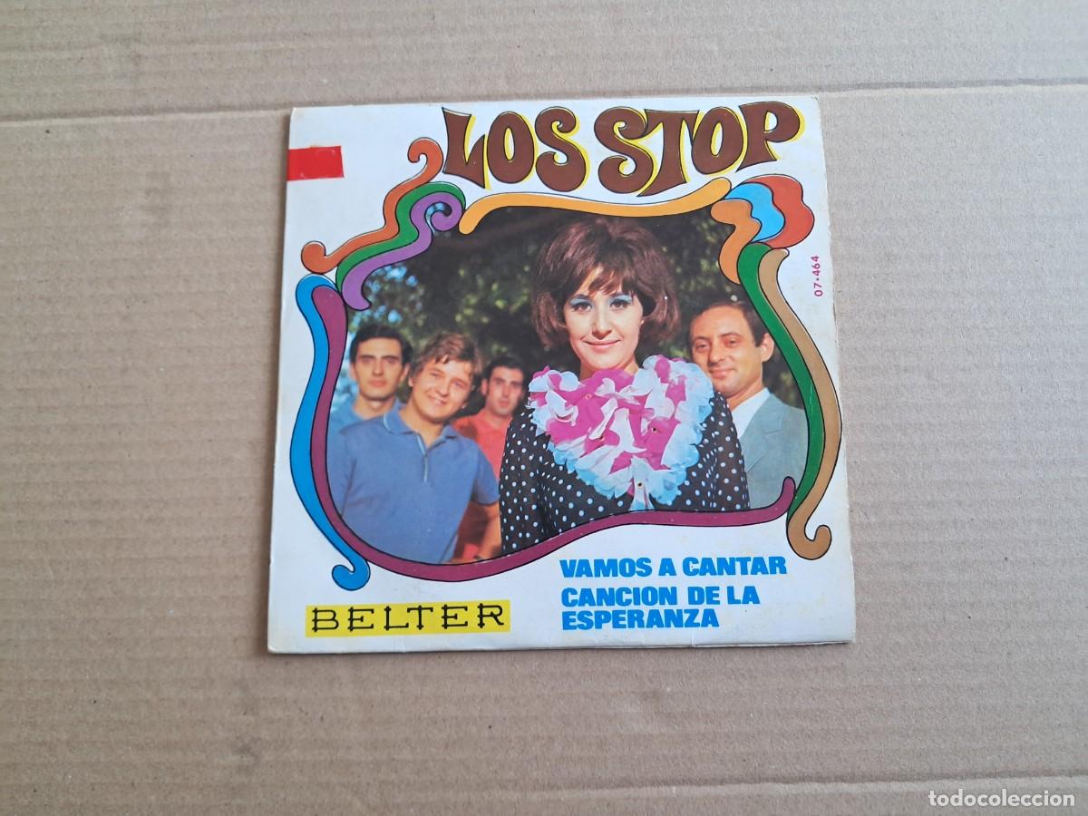 Discos de vinilo: LOS STOP - VAMOS A CANTAR SINGLE 1968