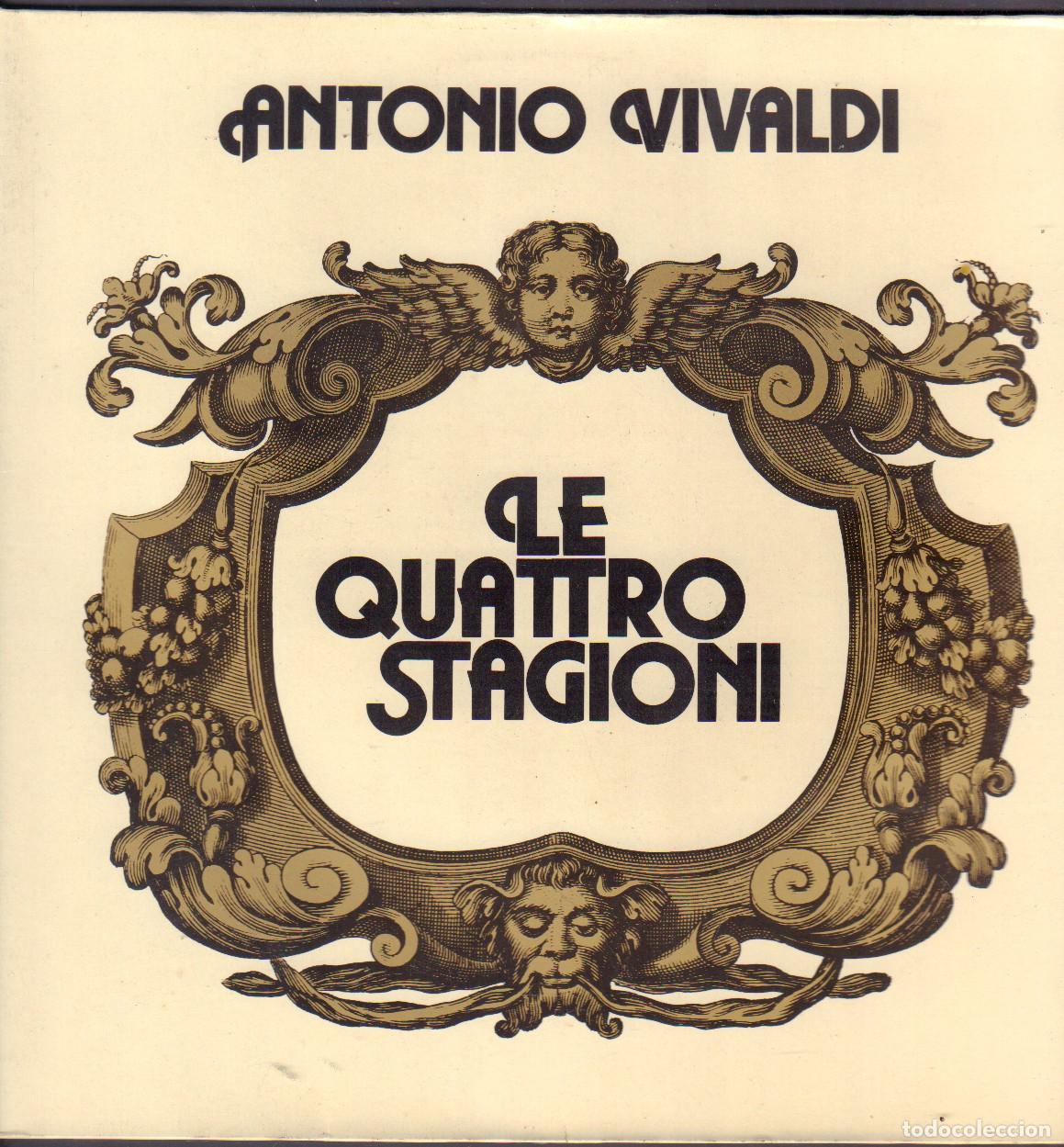 Discos de vinilo: ANTONIO VIVALDI - LE QUATTRO STAGIONI / LA PRIMAVERA, L'ESTATE, L'INVERNO.../ LP GEMA RF-26496