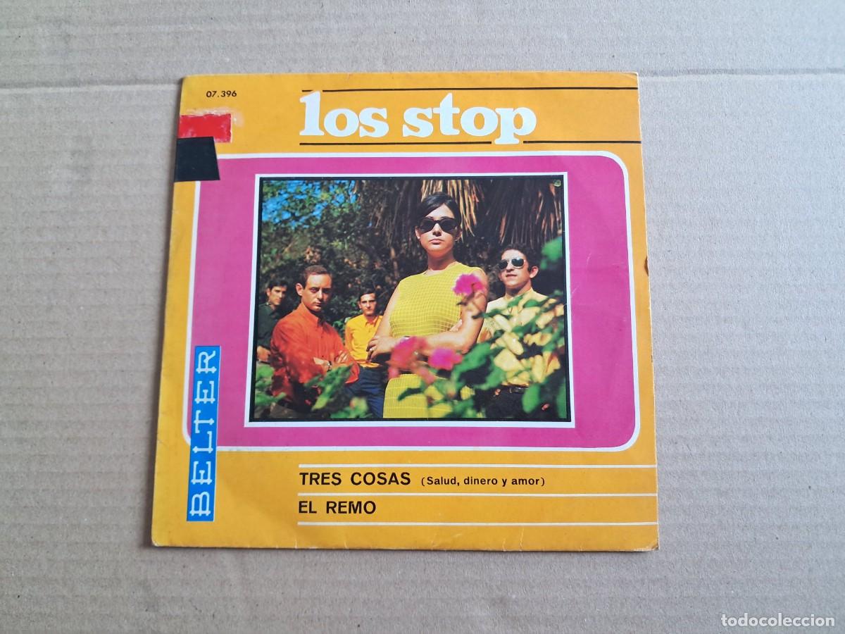 Discos de vinilo: LOS STOP - TRES COSAS SINGLE 1967