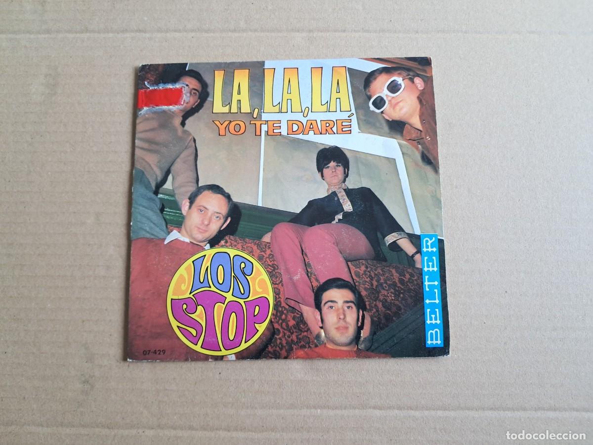 Discos de vinilo: LOS STOP - LA LA LA SINGLE 1968