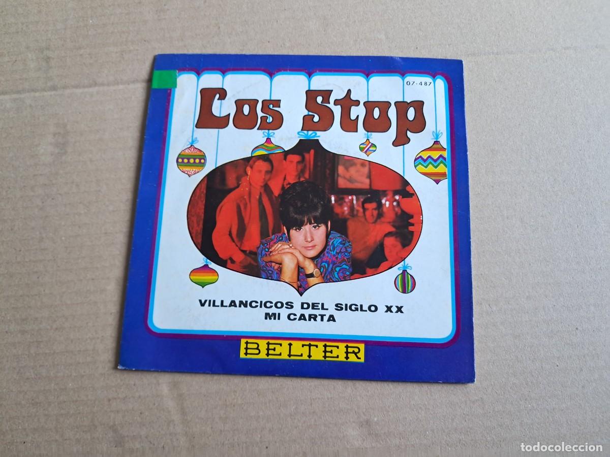 Discos de vinilo: LOS STOP - VILLANCICOS DEL SIGLO XX SINGLE 1968