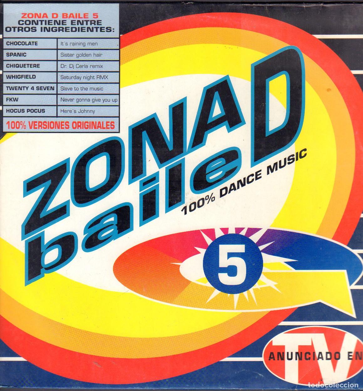 Discos de vinilo: ZONA D BAILE - CHOCOLATE, SPANIC, CHIQUETERE, WHIGFIELD, FKW.../ DOBLE LP GASA RF-26503