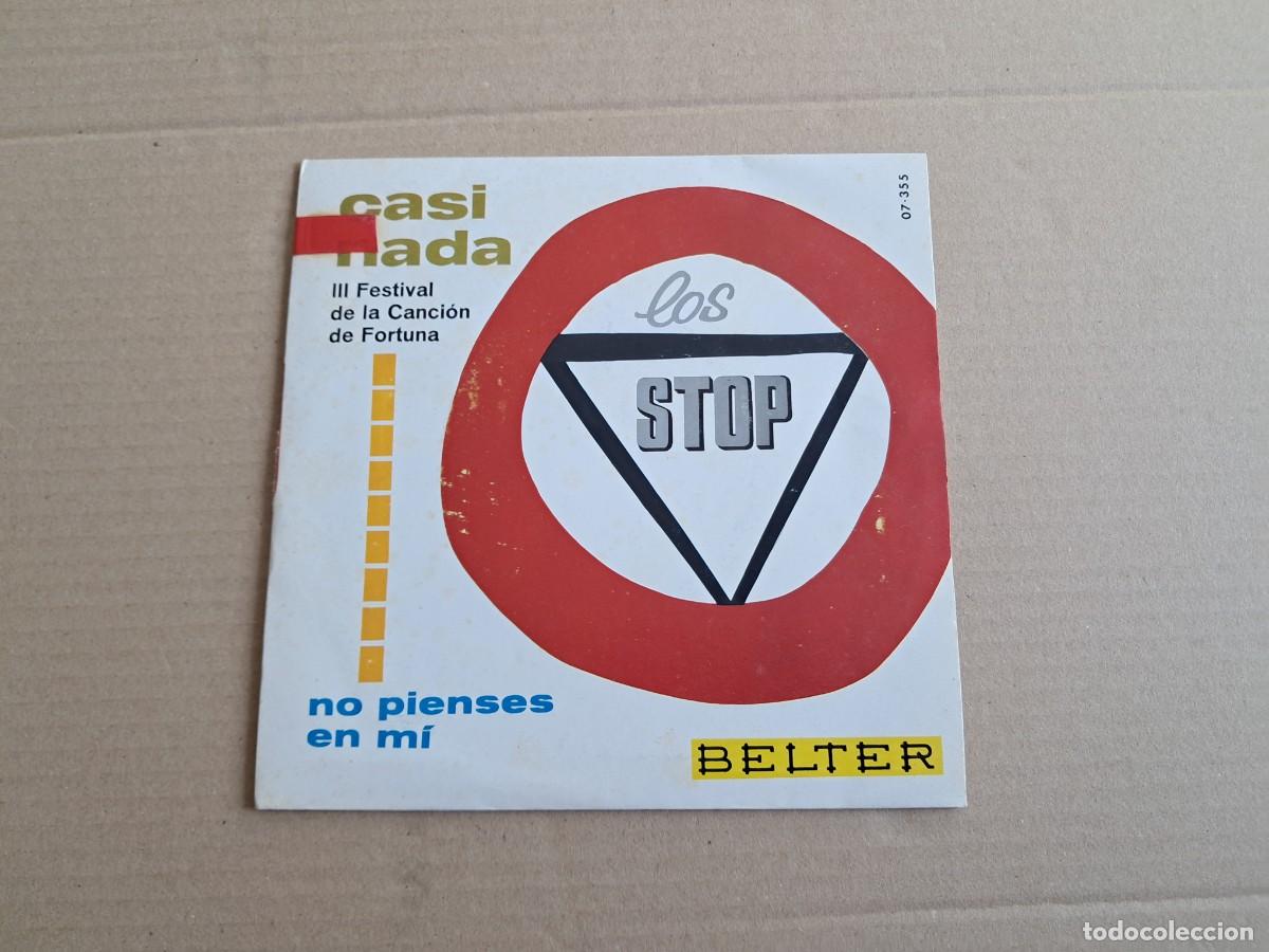 Discos de vinilo: LOS STOP - CASI NADA SINGLE 1967