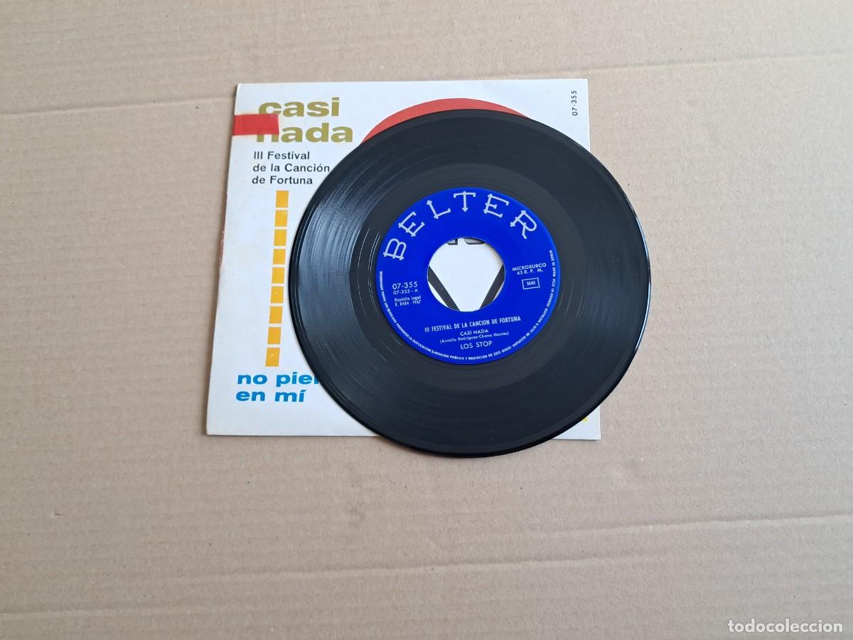 Discos de vinilo: LOS STOP - CASI NADA SINGLE 1967 - Foto 2