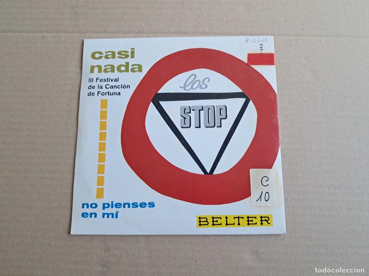 Discos de vinilo: LOS STOP - CASI NADA SINGLE 1967 - Foto 3