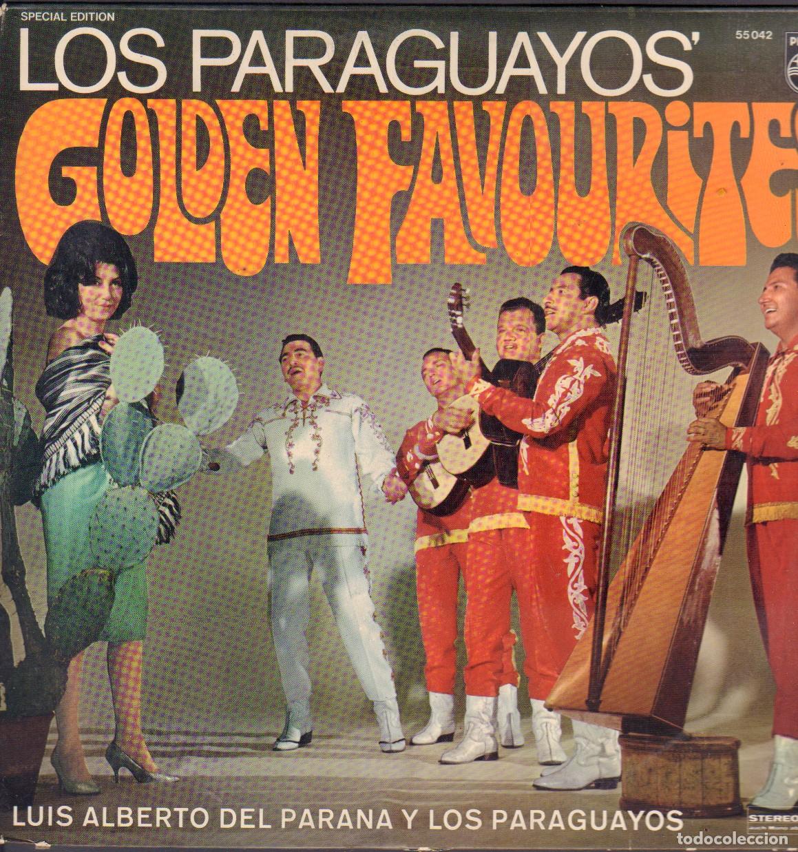 Discos de vinilo: LUIS ALBERTO DEL PARANA Y LOS PARAGUAYOS - GOLDEN FAVOURITES / LP PHILIPS RF-26506