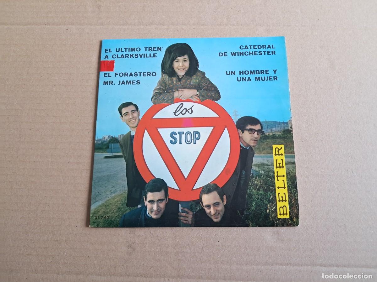 Discos de vinilo: LOS STOP - EL ULTIMO TREN A CLARKSVILLE EP 4 TEMAS 1966
