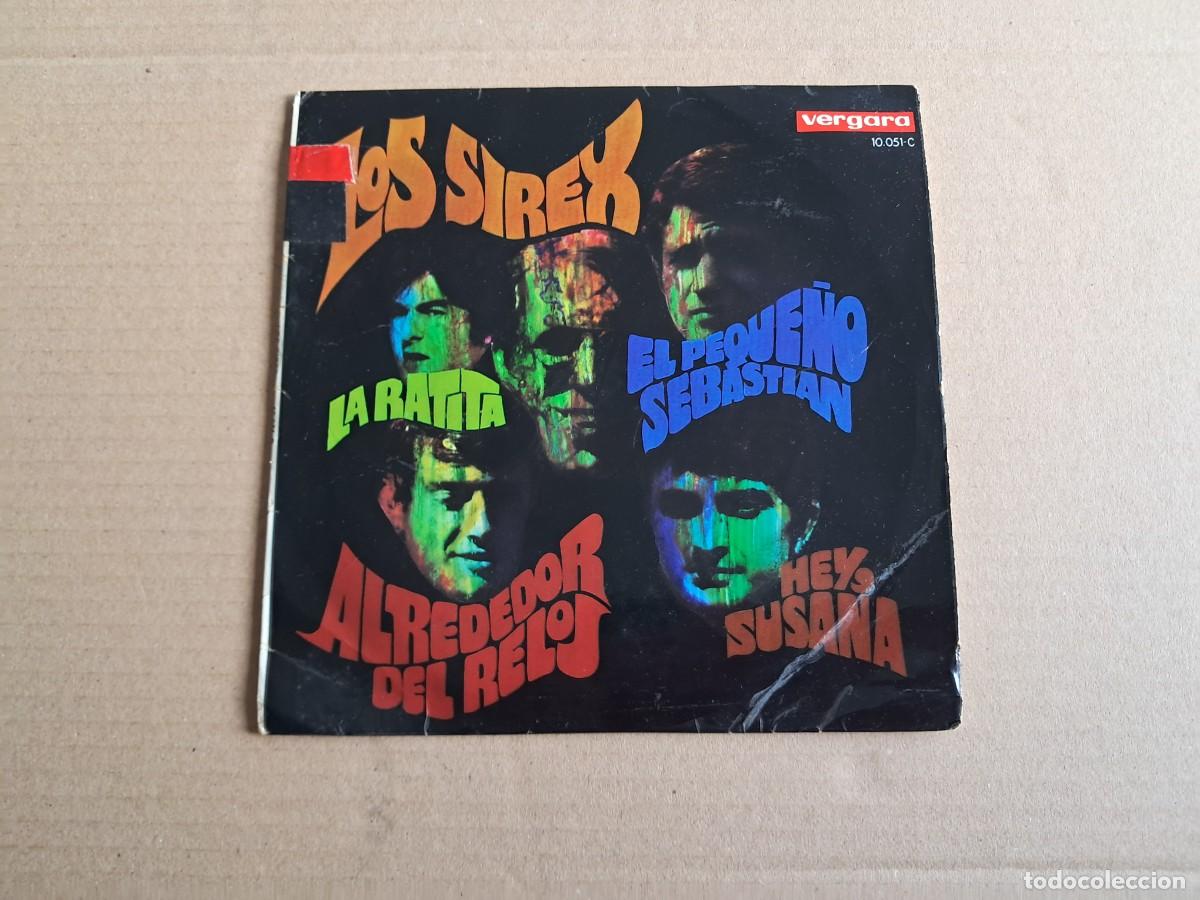 Discos de vinilo: LOS SIREX - ALREDEDOR DEL RELOJ EP 4 TEMAS 1968