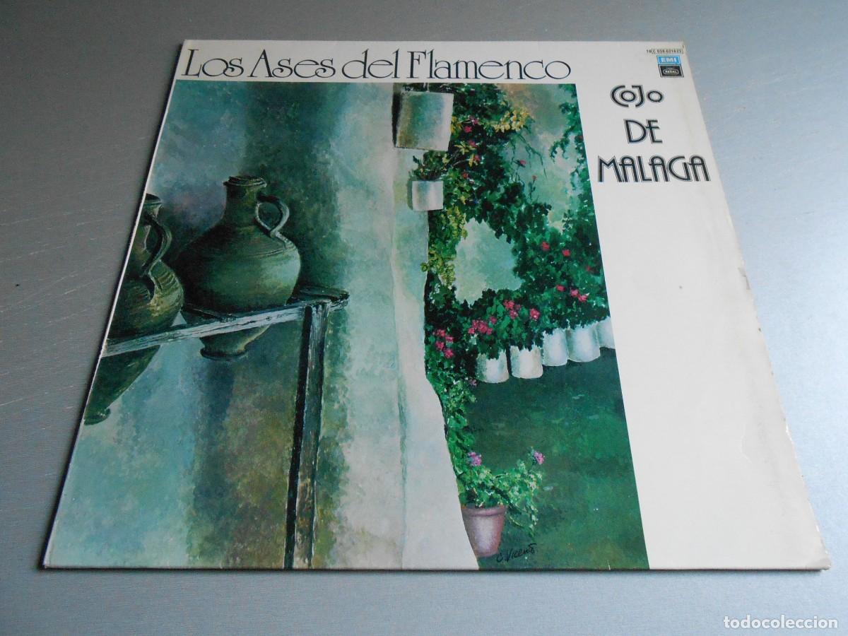 Discos de vinilo: COJO DE MALAGA - LOS ASES DEL FLAMENCO -, LP, VERDIALES + 11, A&Ntilde;O 1979, REGAL 10C 038-021623