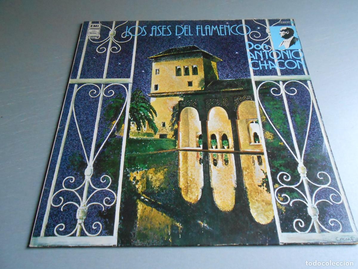 Discos de vinilo: DON ANTONIO CHACON - LOS ASES DEL FLAMENCO -, LP, ROSA SI NO TE + 10, A&Ntilde;O 1978, REGAL 10C 038-021511