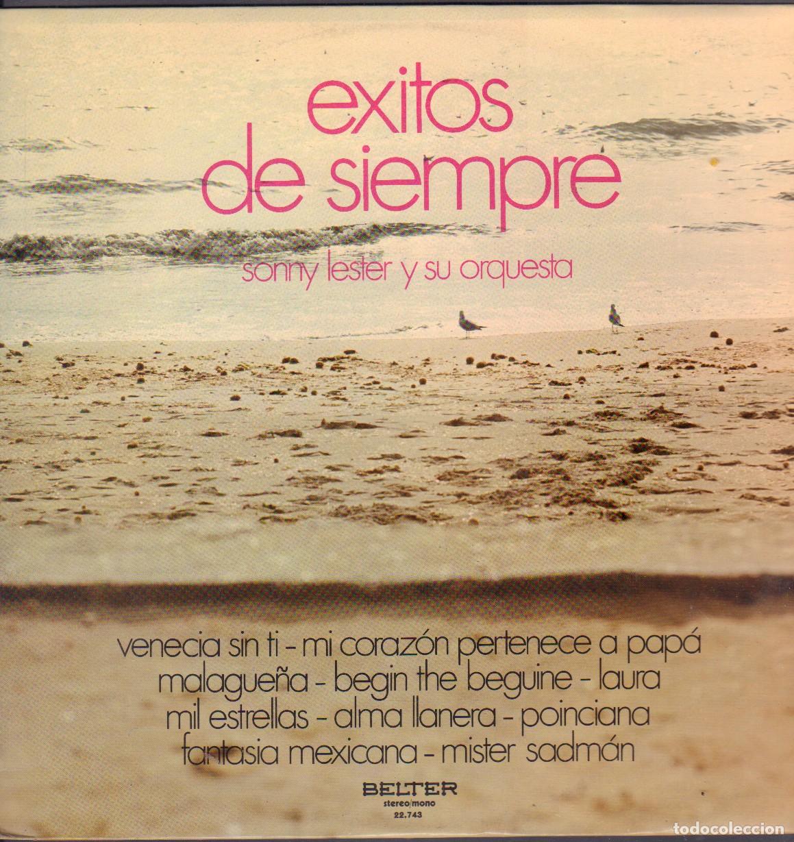 Discos de vinilo: SONNYT LESTER Y SU ORQUESTA - EXITOS DE SIEMPRE / VENECIA SIN TI, LAURA.../ LP BELTER 1973 RF-26520