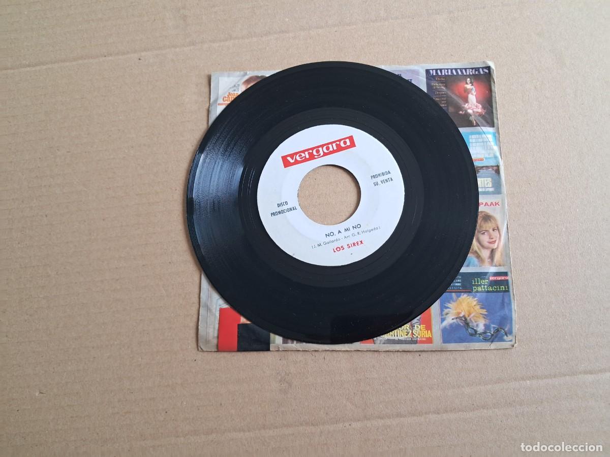 Discos de vinilo: LOS SIREX - NO A MI NO SINGLE PROMOCIONAL 1970