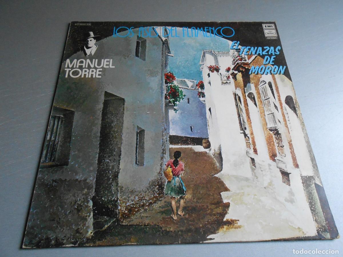 Discos de vinilo: MANUEL TORRE - LOS ASES DEL FLAMENCO -, LP, A LA PUERTA DE UN + 11, A&Ntilde;O 1978, REGAL 10C 038-021.510