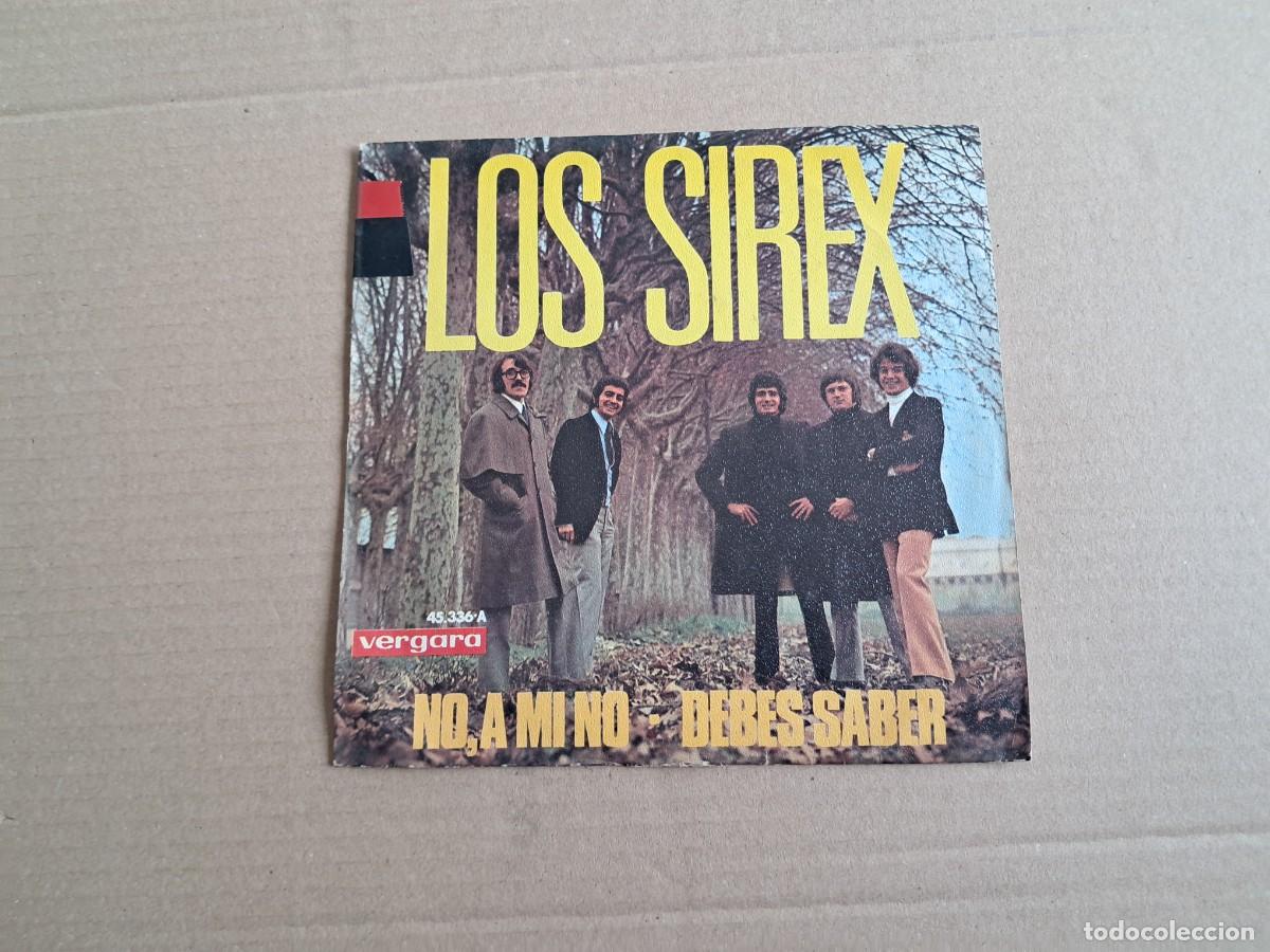 Discos de vinilo: LOS SIREX - NO A MI NO SINGLE 1970