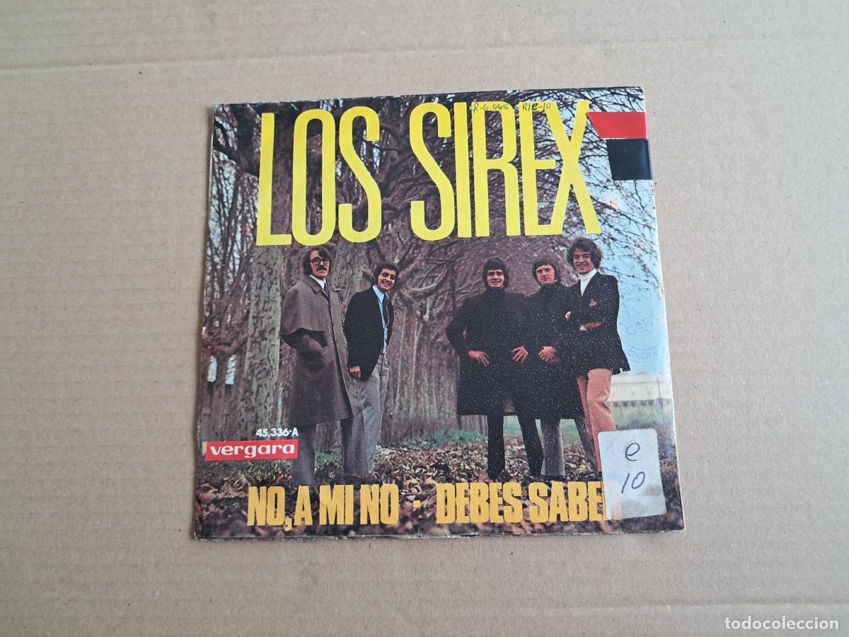 Discos de vinilo: LOS SIREX - NO A MI NO SINGLE 1970 - Foto 3