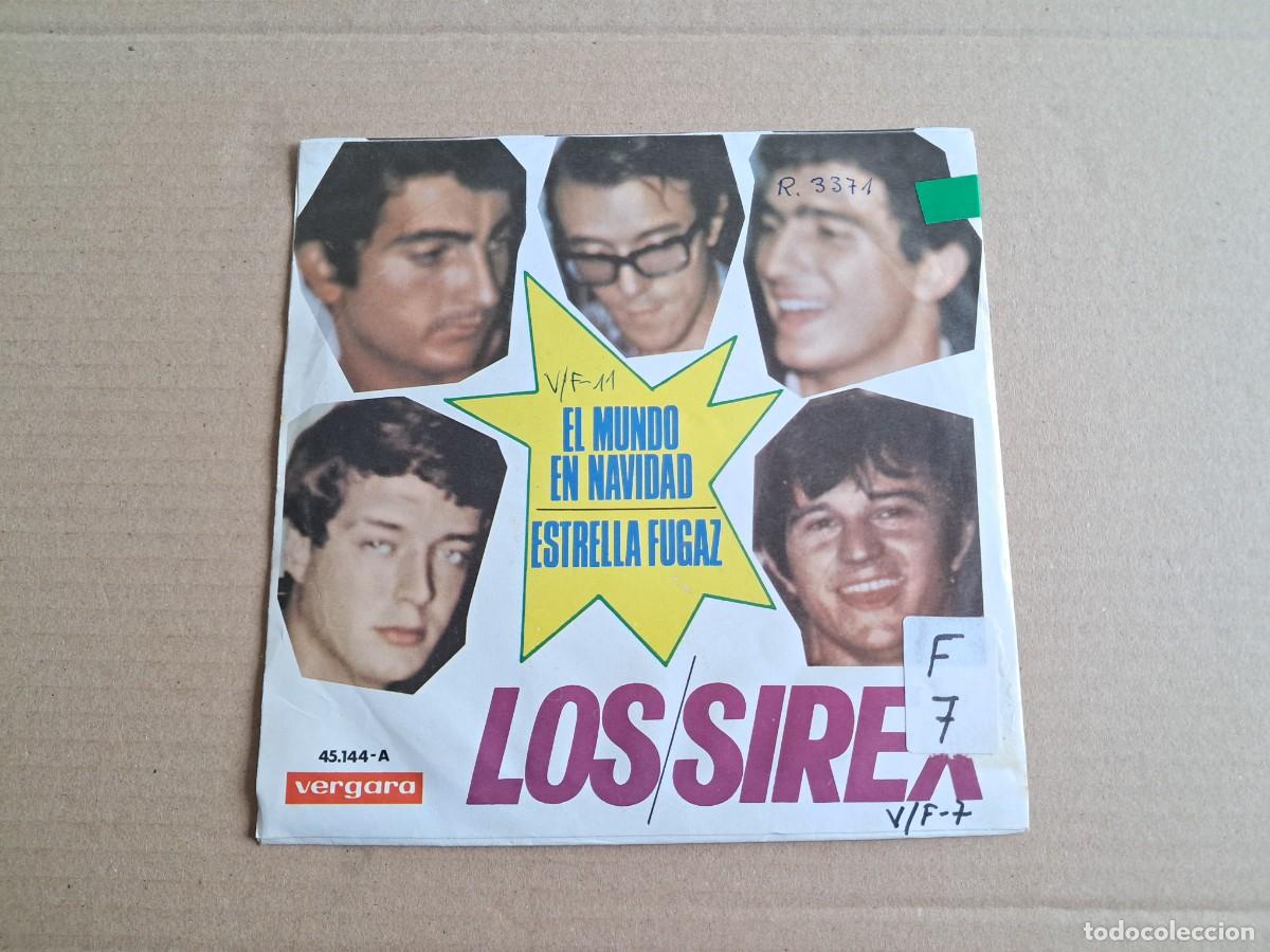 Discos de vinilo: LOS SIREX - EL MUNDO EN NAVIDAD SINGLE 1966 - Foto 3