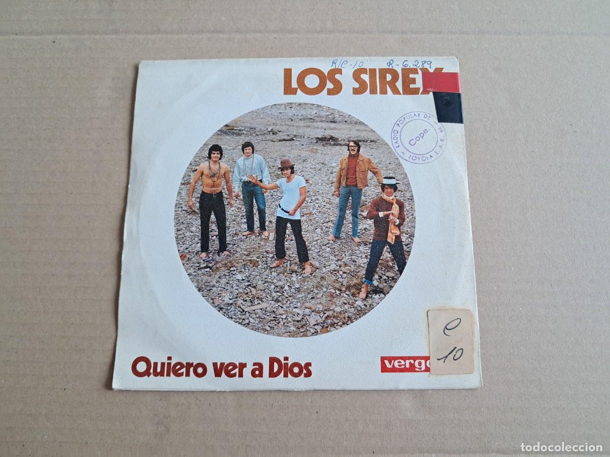 Discos de vinilo: LOS SIREX - ANGELINA SINGLE 1970 - Foto 3