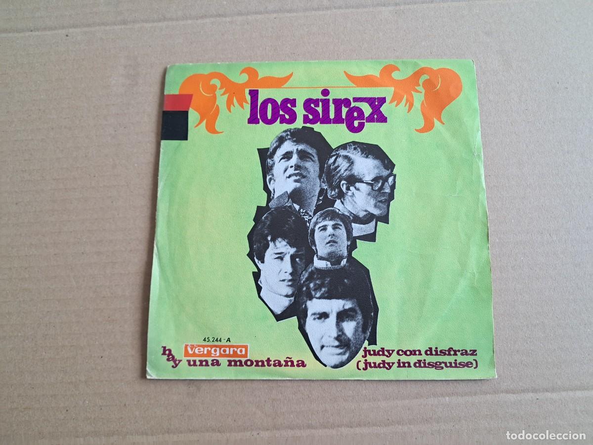 Discos de vinilo: LOS SIREX - HAY UNA MONTA&Ntilde;A SINGLE 1968