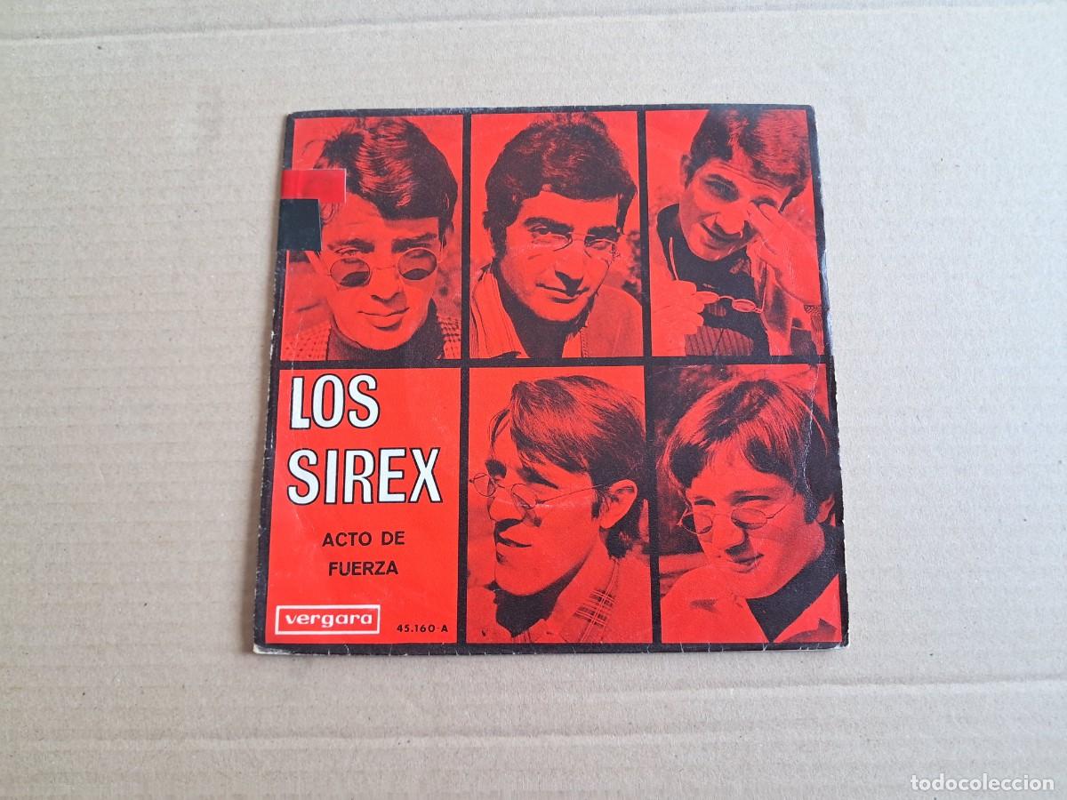 Discos de vinilo: LOS SIREX - ACTO DE FUERZA SINGLE 1967