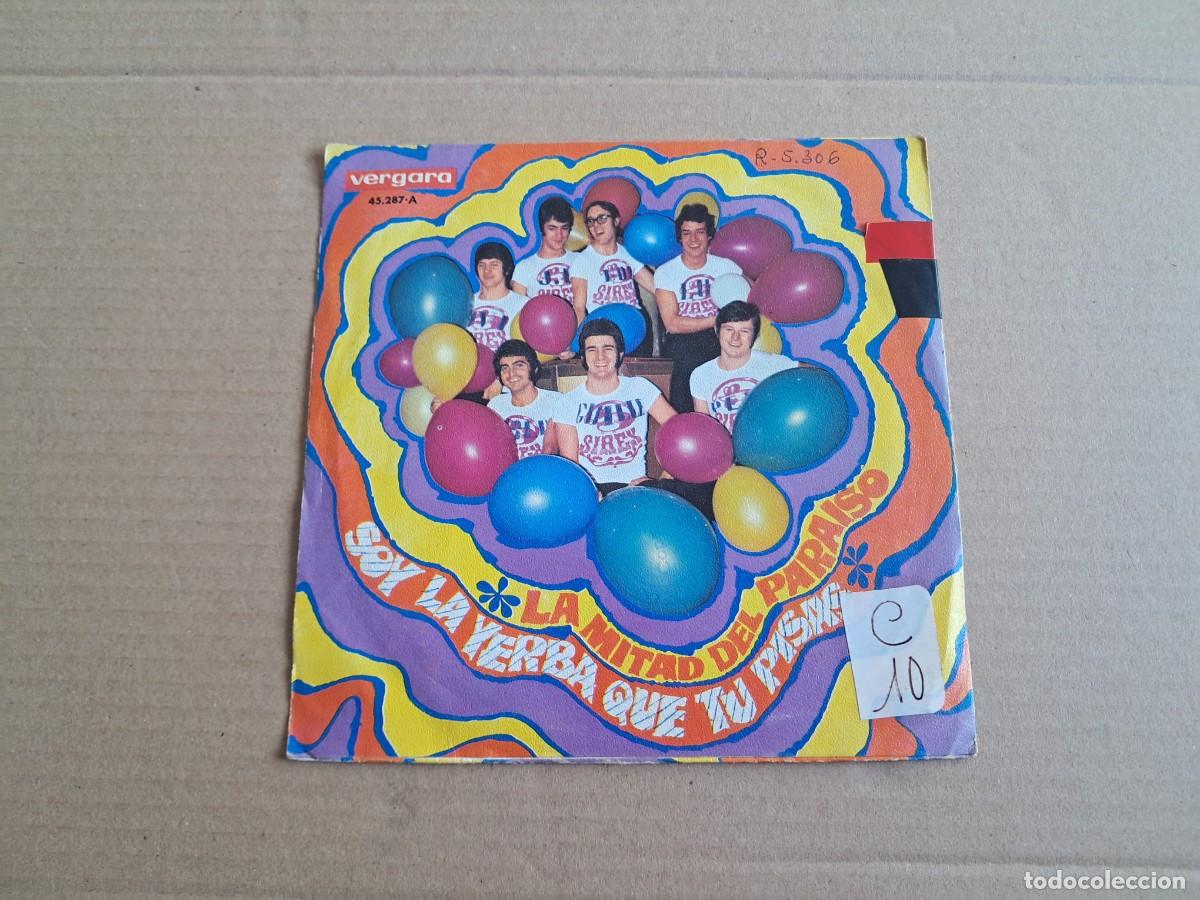 Discos de vinilo: LOS SIREX - CON LA MITAD DEL PARAISO SINGLE 1969 - Foto 3