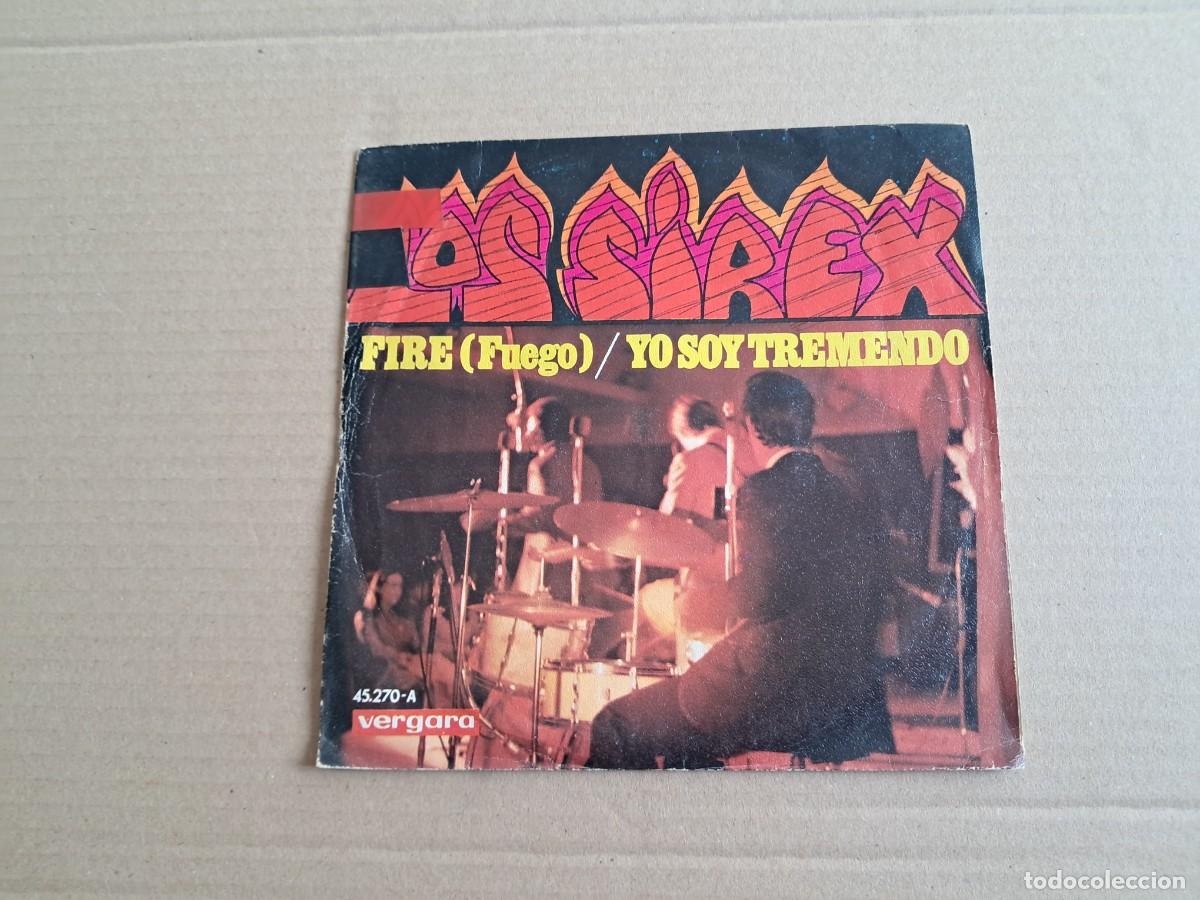 Discos de vinilo: LOS SIREX - FIRE ( FUEGO ) SINGLE 1968