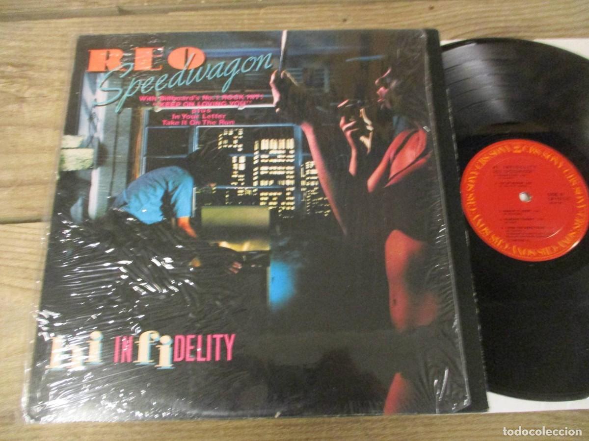 Discos de vinilo: REO SPEEDWAGON / YOU CAN TUNE A PIANO 78 COMPLETA 1&ordf; EDIC ORIG USA + ENCARTE, TODO IMPECABLE