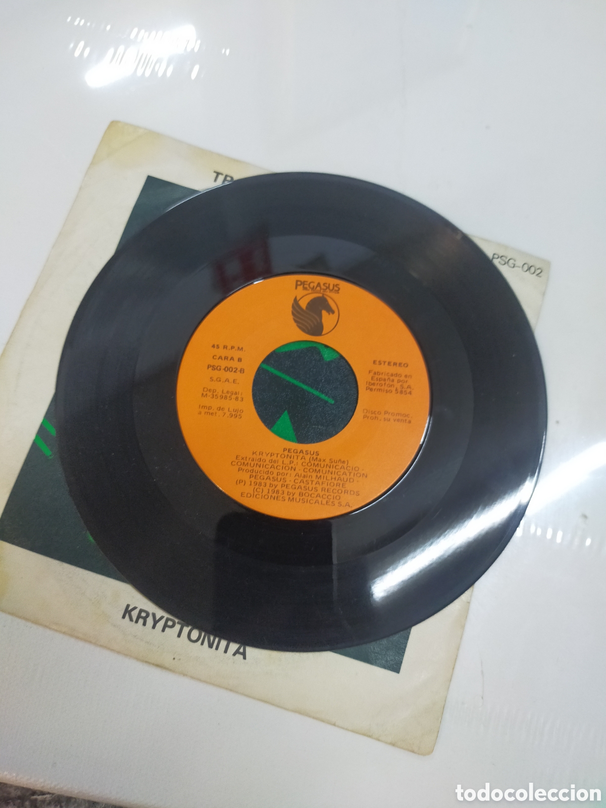 Discos de vinilo: Single Pegasus Krytonita - Foto 3