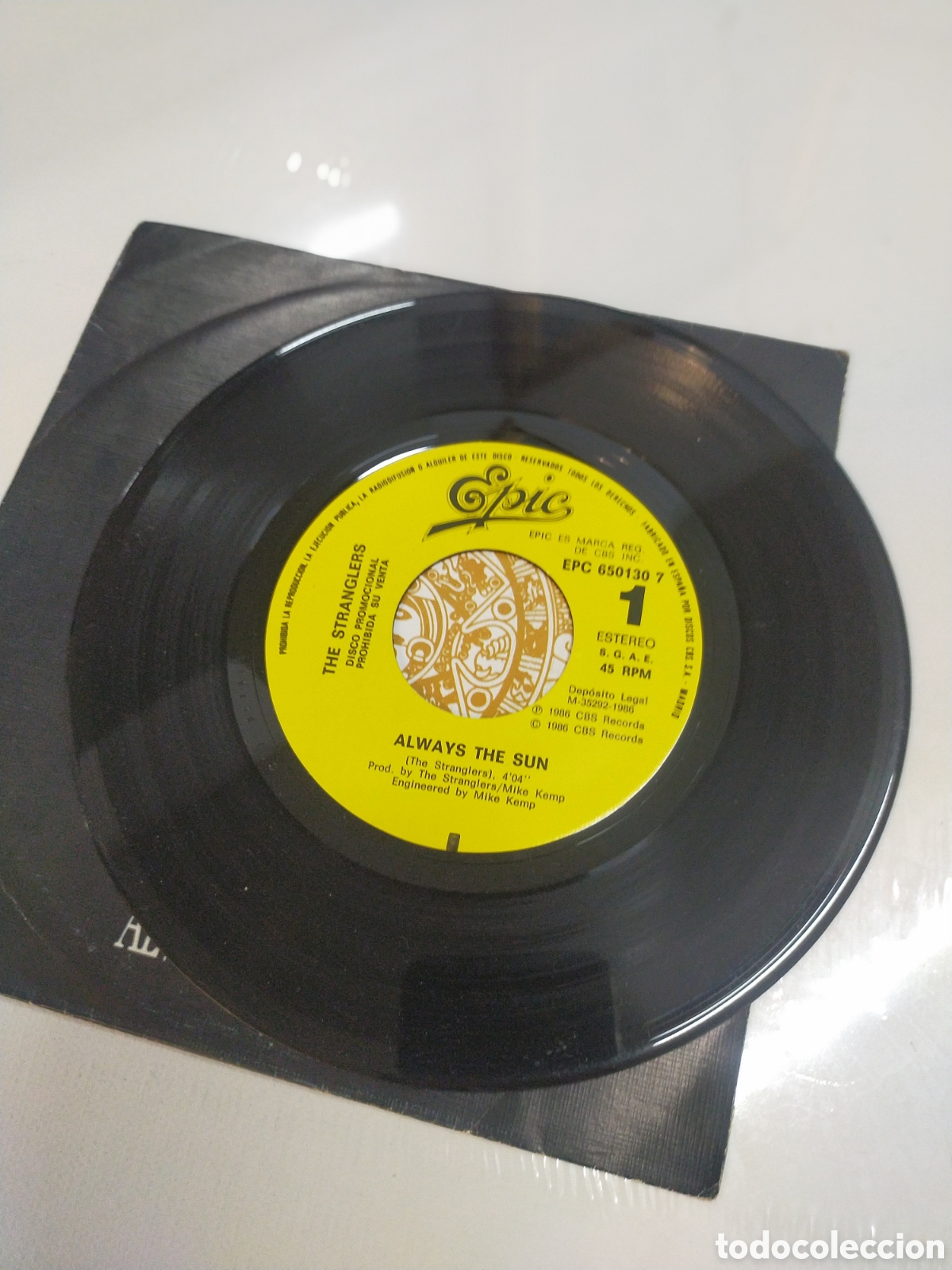 Discos de vinilo: Single THE STRANGLERS , ALWAYS THE SUN - Foto 3