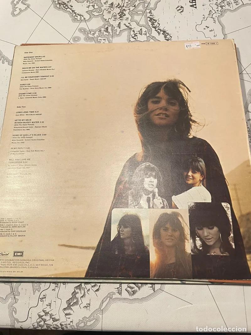 Discos de vinilo: Vinilo Linda Ronstadt Different Drum - Foto 2