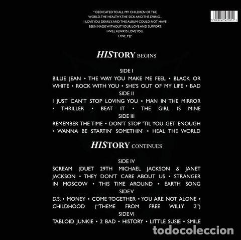 Discos de vinilo: MICHAEL JACKSON - HISTORY PAST PRESENT & FUTURE - LEER DESCRIPCI&Oacute;N Y CONDICIONES DE VENTA - Foto 3