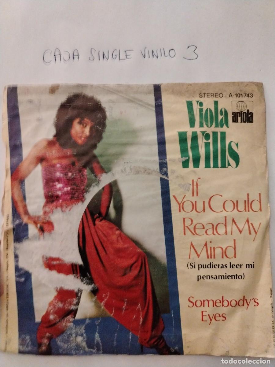 Discos de vinilo: Single vinilo viola wills, if you could read my mind, Si pudieras leer mi pensamiento