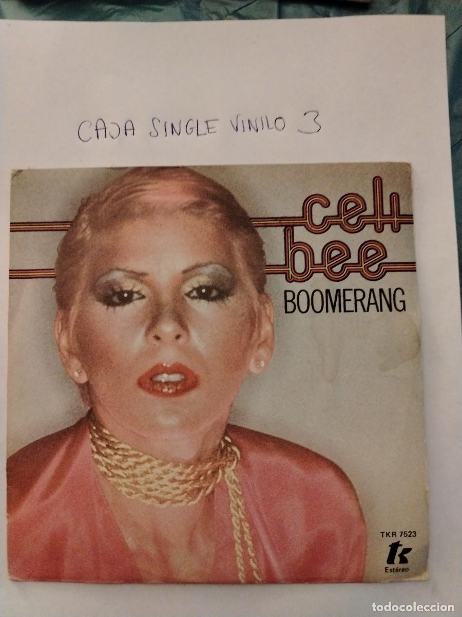 Discos de vinilo: Single vinilo celi bee, boomerang