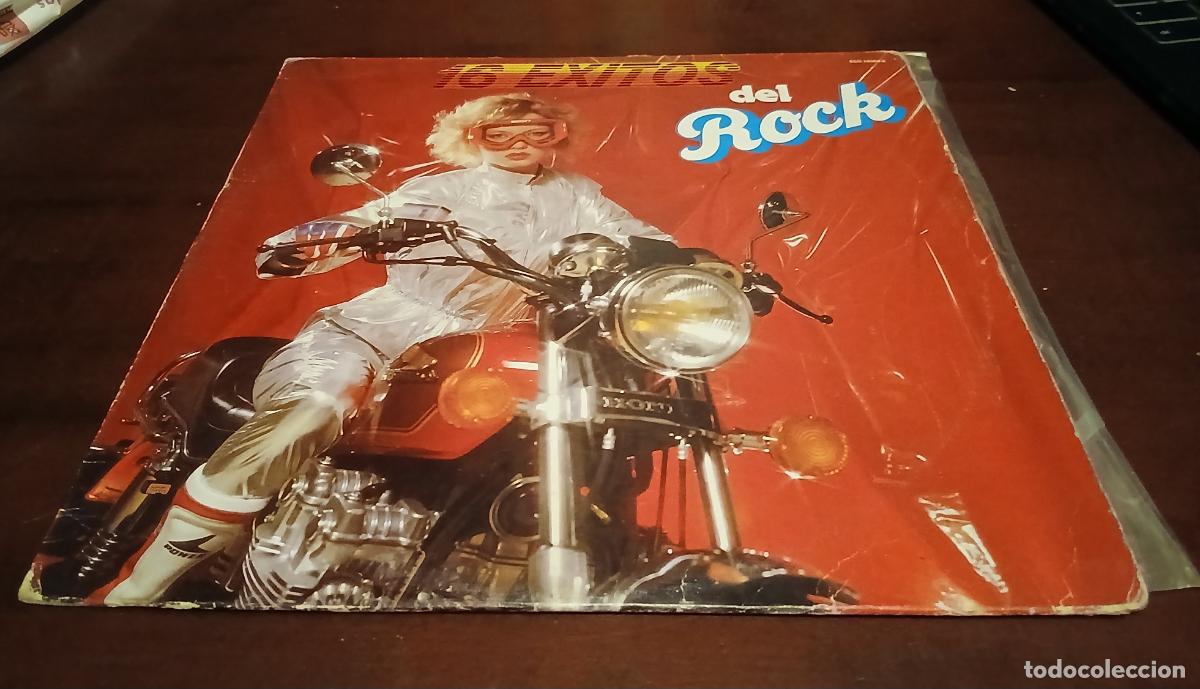 Discos de vinilo: 16 EXITOS DEL ROCK - MEXICO - LP - 1983 - LOS APSON - LOS OVNI - GARAGE ROCK PSYCHEDELIC