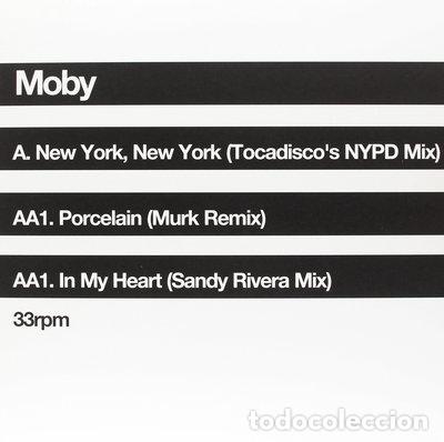 Discos de vinilo: New York, New York / Porcelain / In My Heart (Remixes)- 0094638055815