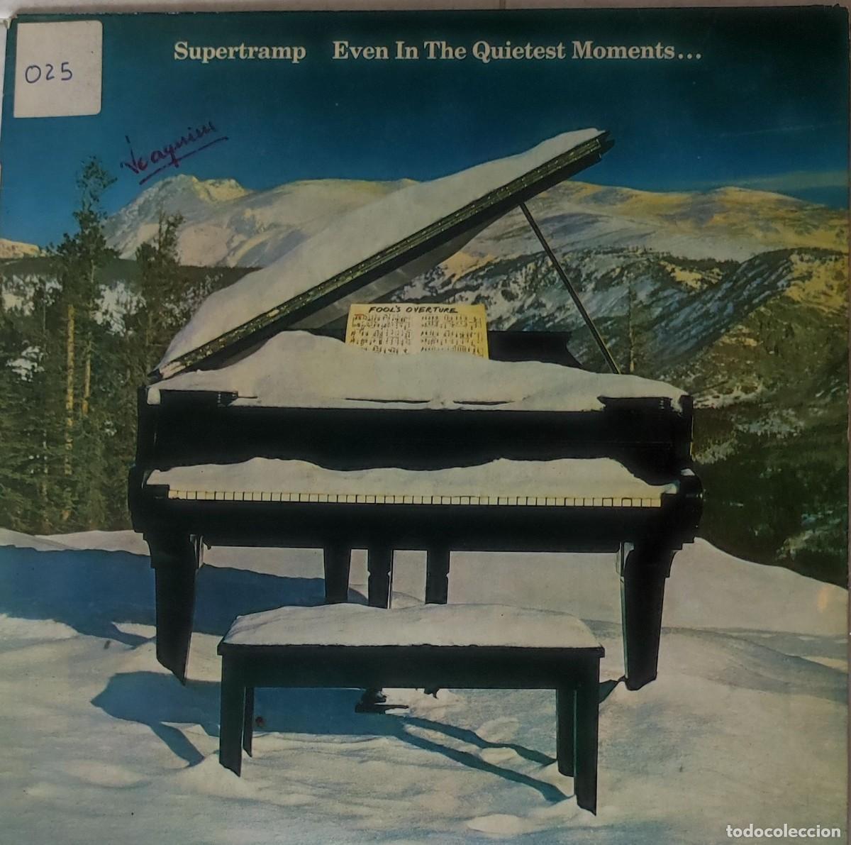 Discos de vinilo: Supertramp &ndash; Even in the Quietest Moments... (1977, A&M Records &ndash; AMLK 64534)