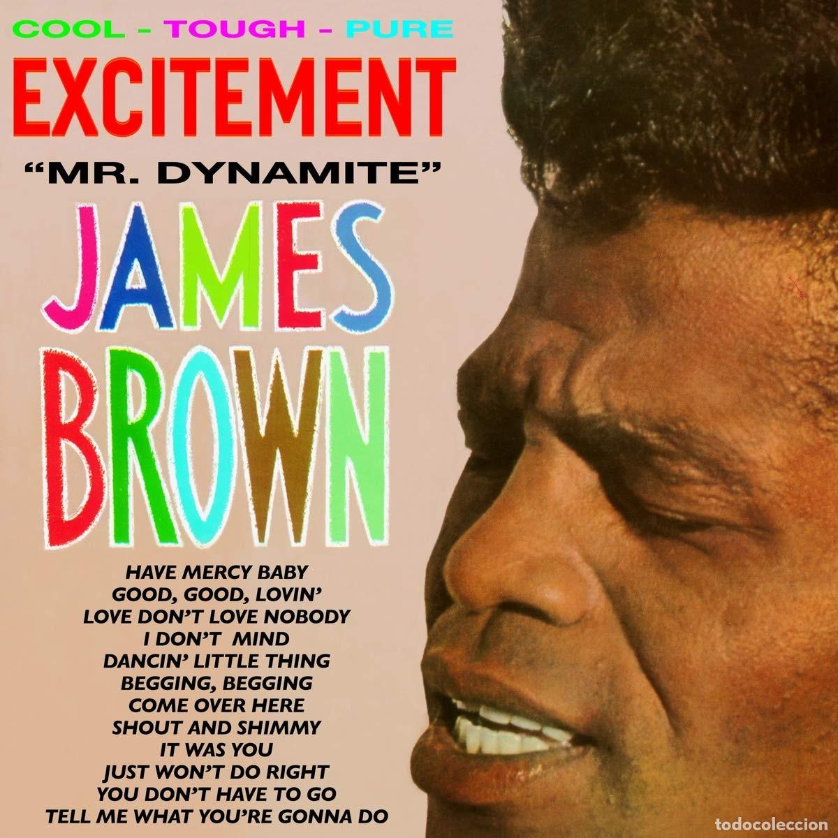 Discos de vinilo: LP 180 Gramos - James Brown - Excitement - Mr. Dynamite (WaxTime, 2015) - Funk, Soul - Precintado