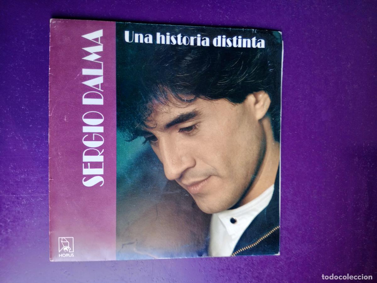 Discos de vinilo: Sergio Dalma &ndash; Una Historia Distinta - Sg HORUS 1992 - MELODICA POP 90'S