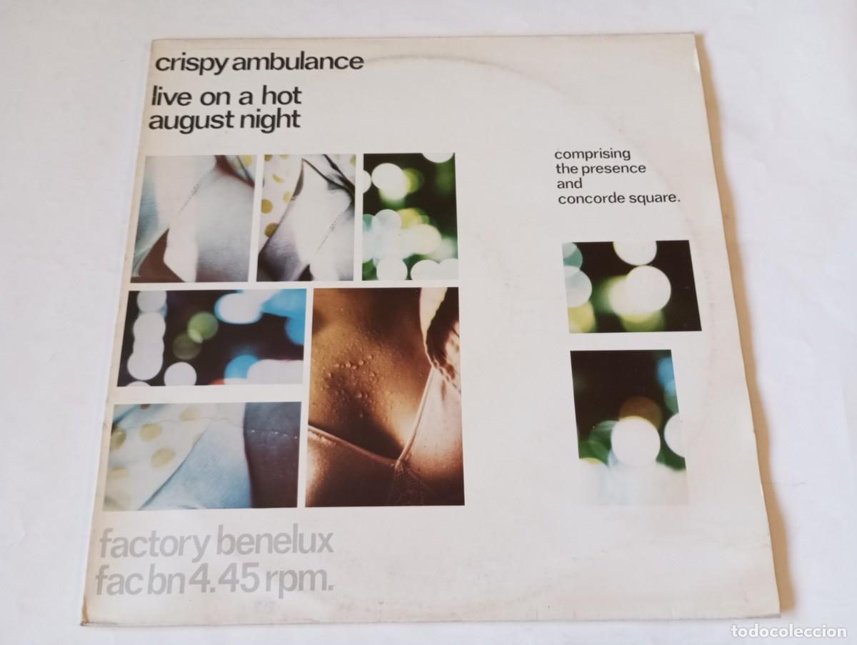 Discos de vinilo: Crispy Ambulance - Live On A Hot August Night - 1981