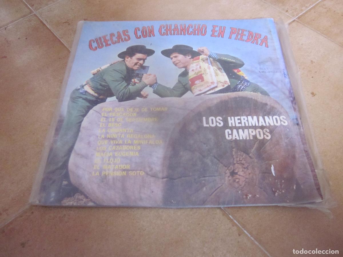 Discos de vinilo: LOS HERMANOS CAMPOS - CUECAS CON CHANCHO EN PIEDRA LP - RCA VICTOR CHILE 1967