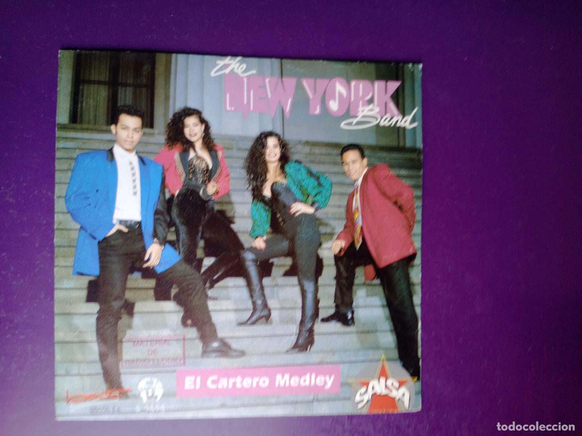 Discos de vinilo: The New York Band - CARTERO MEDLEY- Sg BAT HISPAVOX 1993 - SALSA - MUY POCO USO