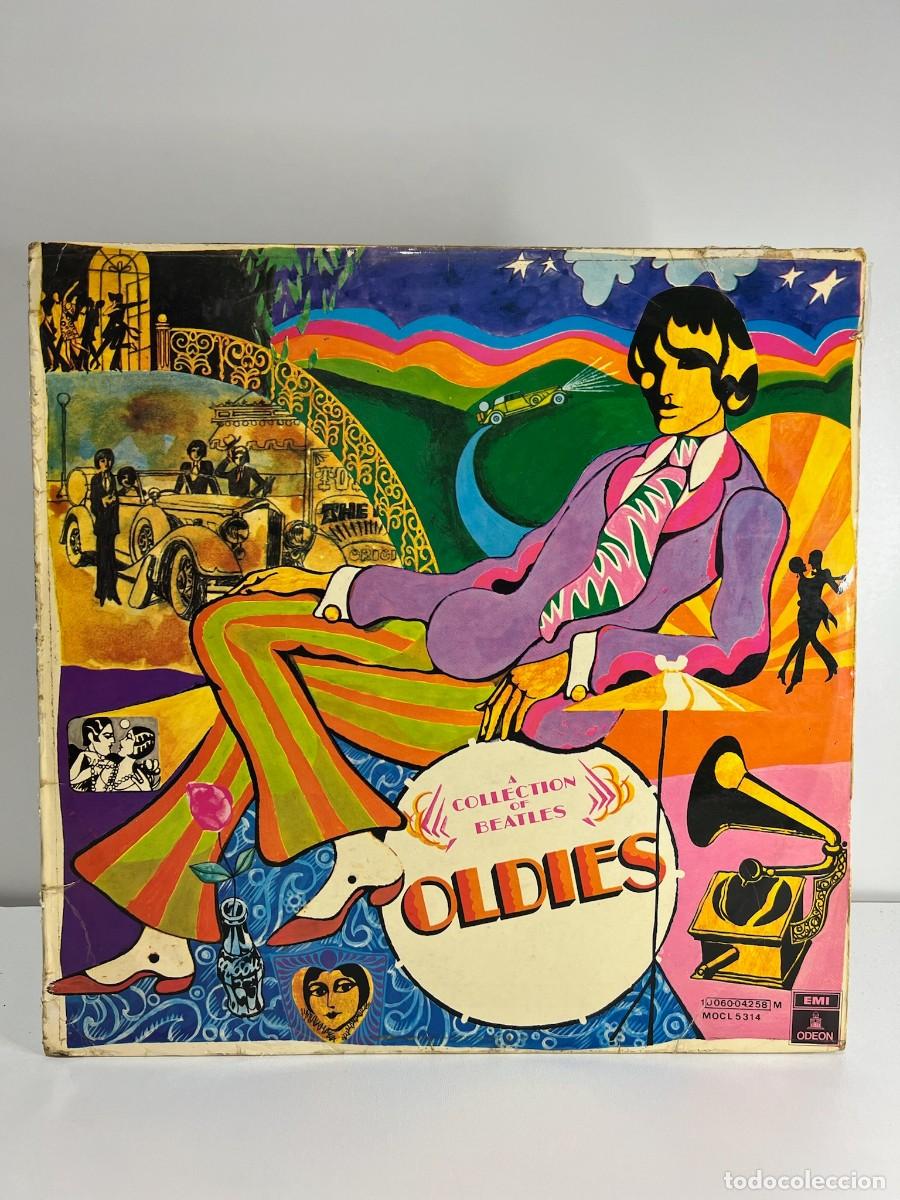 Discos de vinilo: THE BEATLES (LP) A COLLECTION OF BEATLES OLDIES - A&Ntilde;O 1967