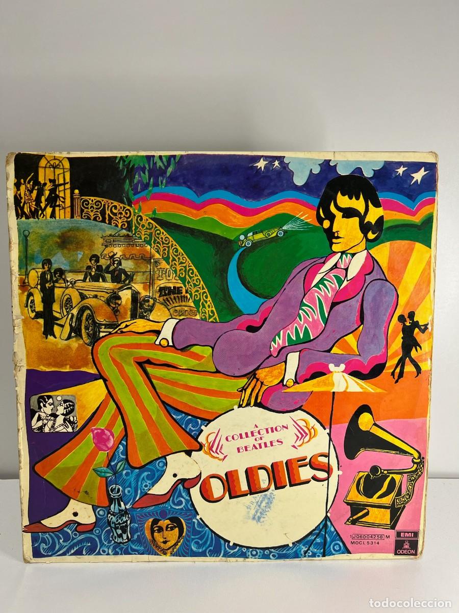 Discos de vinilo: THE BEATLES (LP) A COLLECTION OF BEATLES OLDIES - A&Ntilde;O 1967