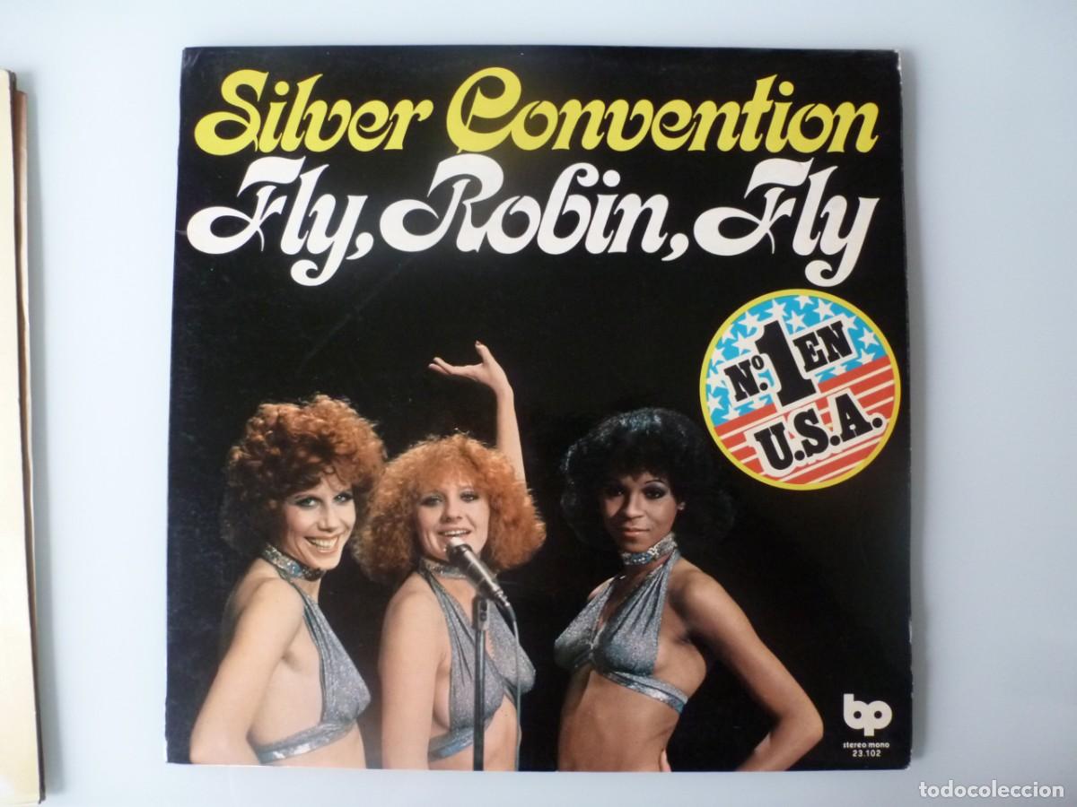 Discos de vinilo: SILVER CONVENTION - FLY, ROBIN, FLY (LP BELTER 1976 ESPA&Ntilde;A) MUY BUEN ESTADO