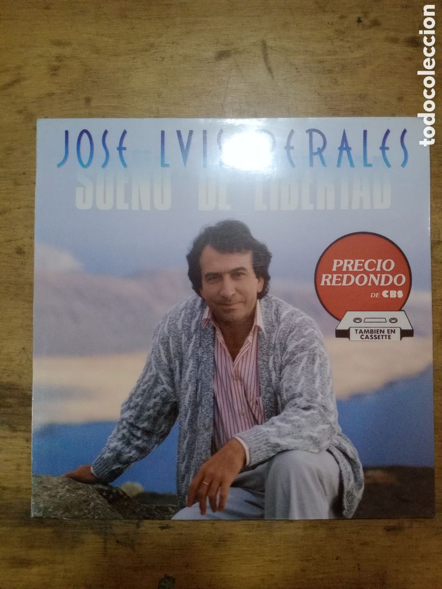 Discos de vinilo: Jose Luis Perales LP CBS 1987 - Sue&ntilde;o De Libertad - BALADA ROMANTICA MELODICA - precintado