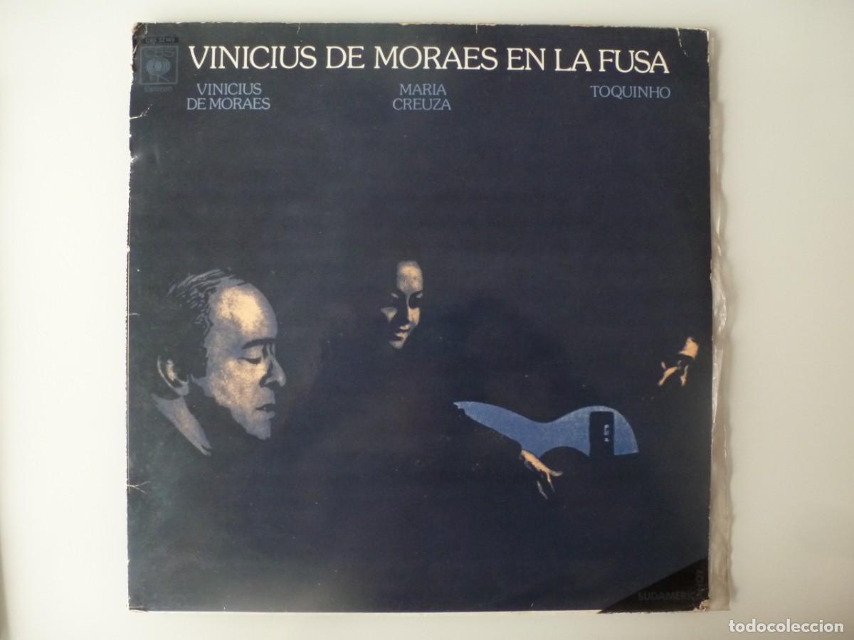 Discos de vinilo: VINICIUS DE MORAES / MARIA CREUZA Y TOQUINHO - EN LA FUSA (LP CBS 1982) VINILO EN MUY BUEN ESTADO
