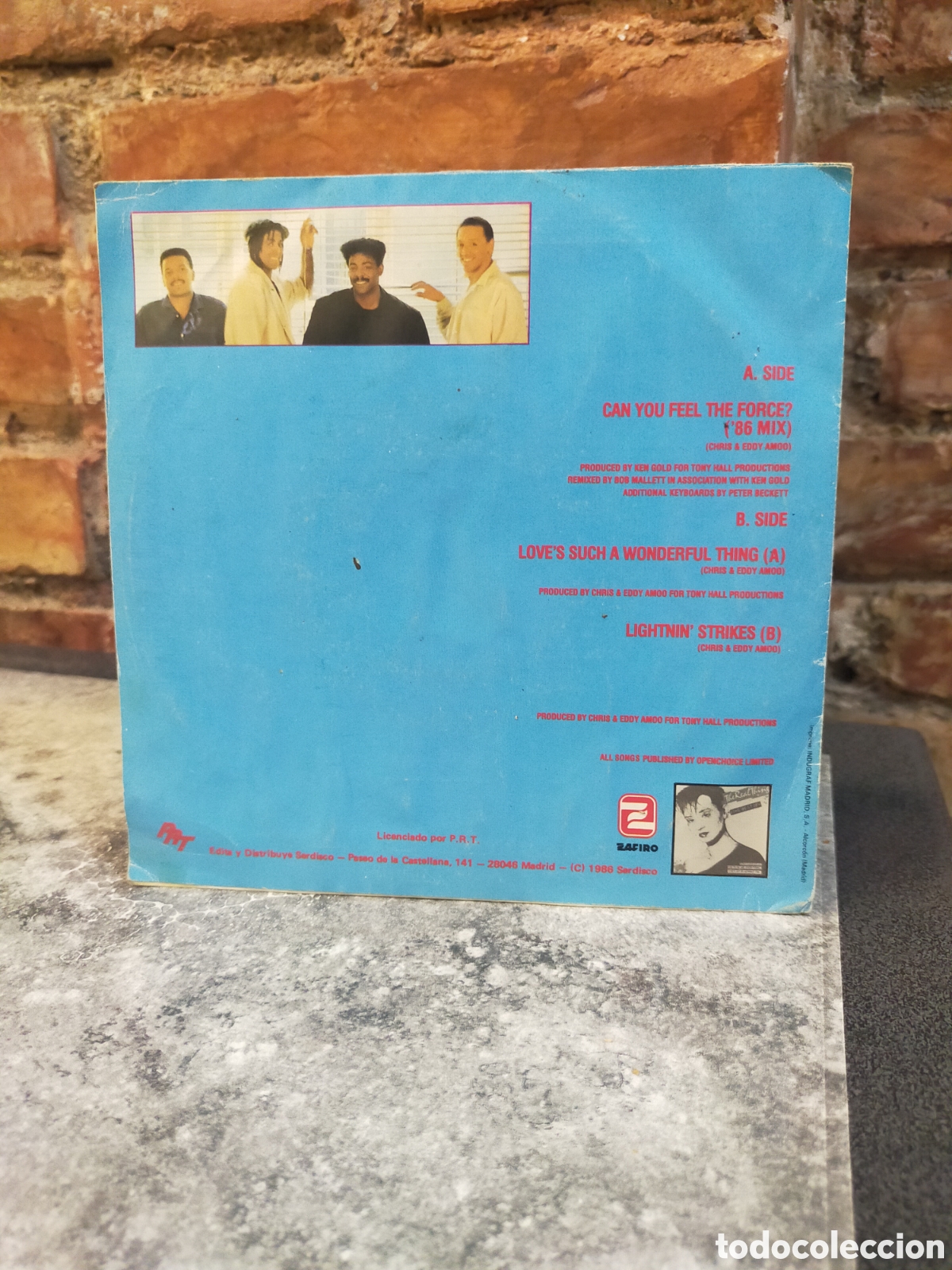 Discos de vinilo: Single THE REAL THING - Foto 2